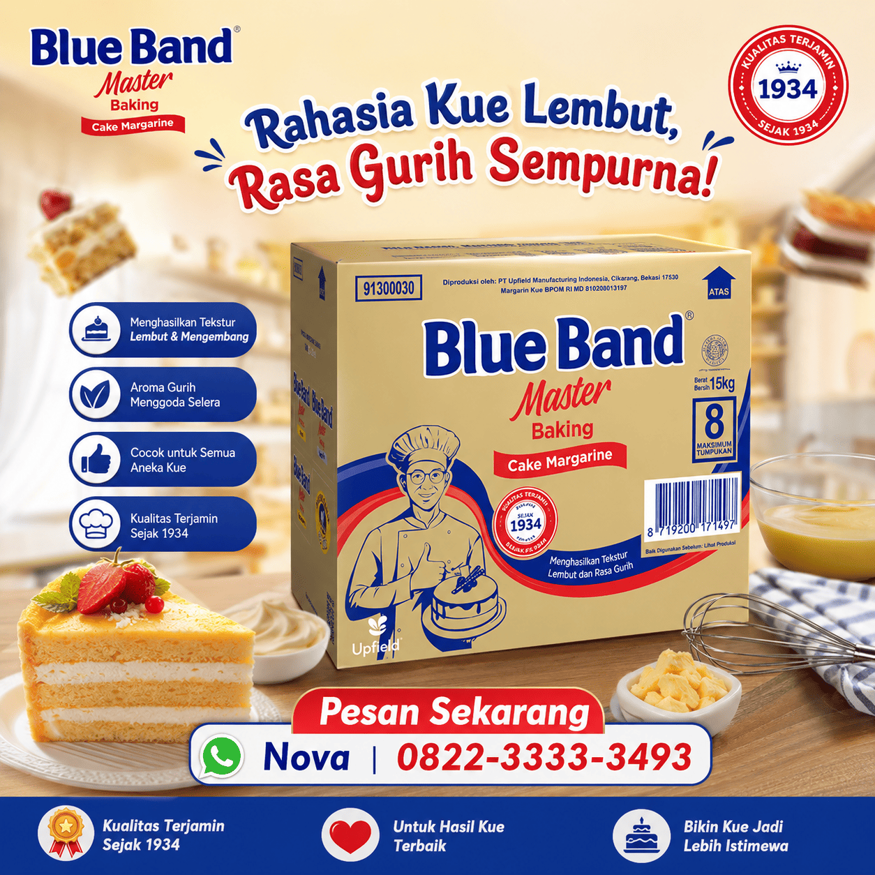 BLUEBAND (DOS=15KG)(NOV26)